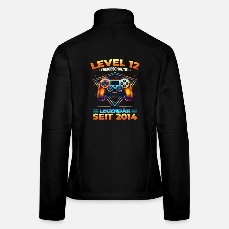 55th Birthday, 55th Birthday, Level 55, Released Women's Softshell Jacket