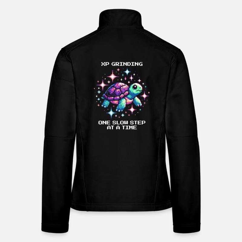 XP grinden | Schildkröte Frauen Softshelljacke