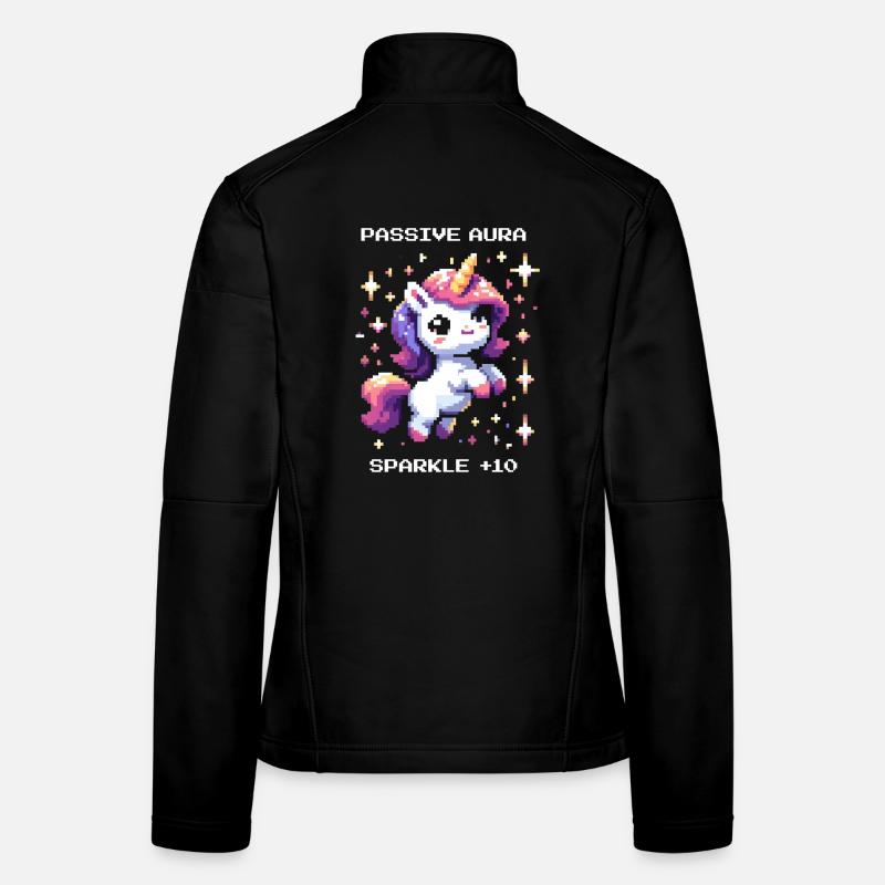 Passive Aura Active | Glitter Bonus Women's Softshell Jacket