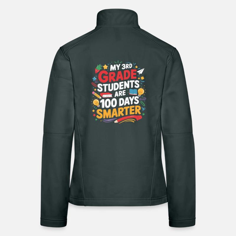 Third Class: 100 Days Smarter Women's Softshell Jacket