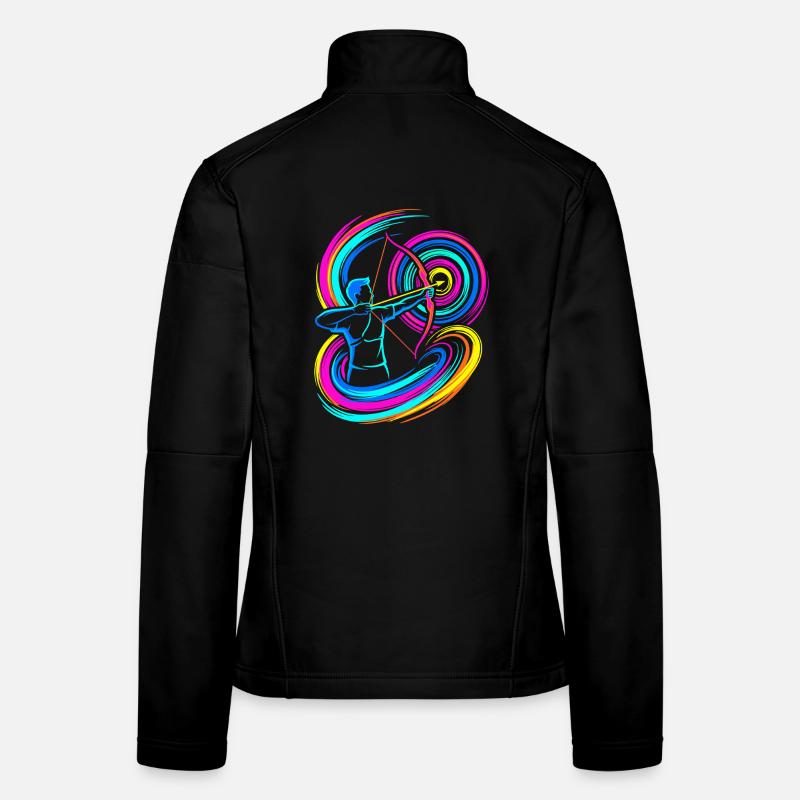 Bogenschießen Frauen Softshelljacke