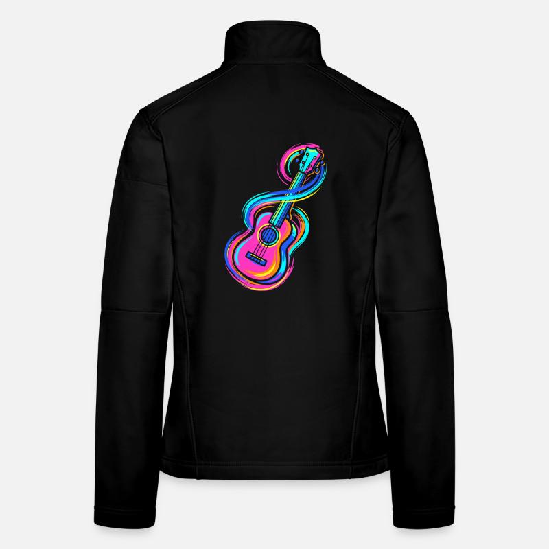 Guitar Women's Softshell Jacket