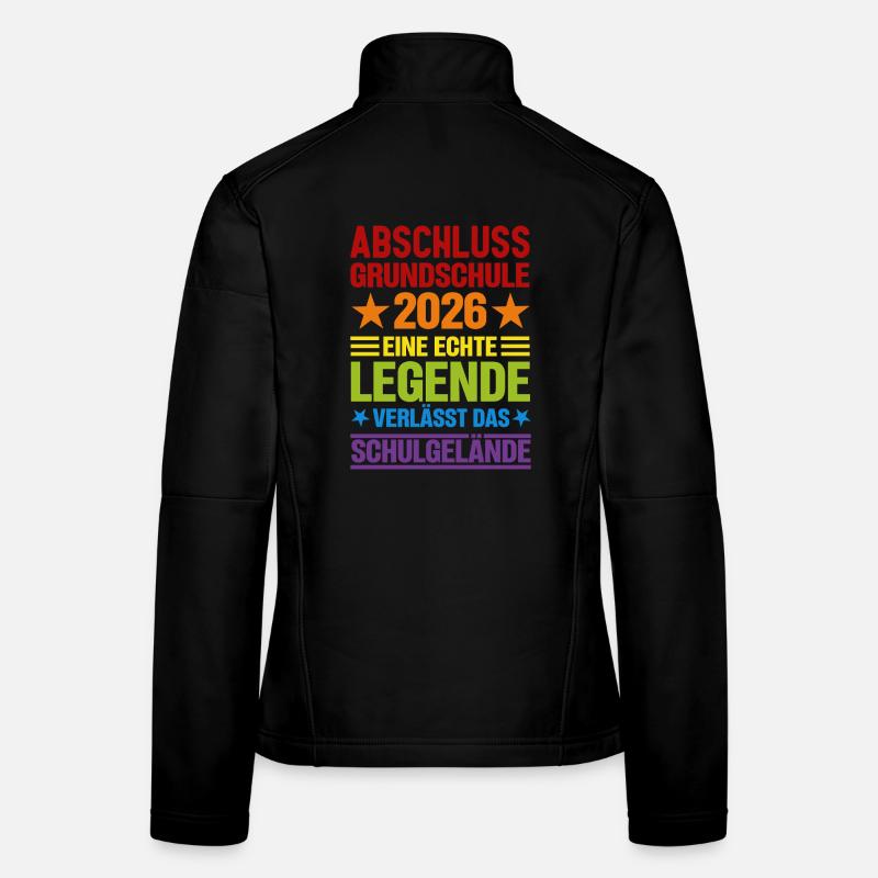 Graduation 2026 Primary School Legend School Grounds Women's Softshell Jacket