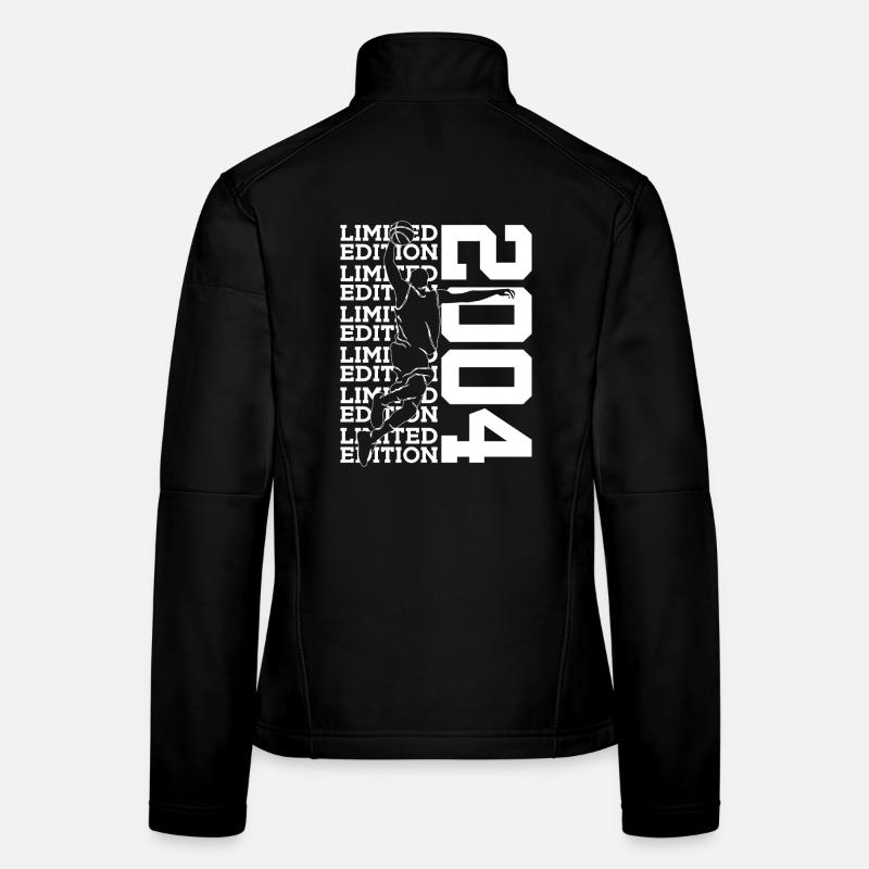 22E ANNIVERSAIRE DU BASKETBALL EN ÉDITION LIMITÉE 2004 Veste en tissu softshell Femme