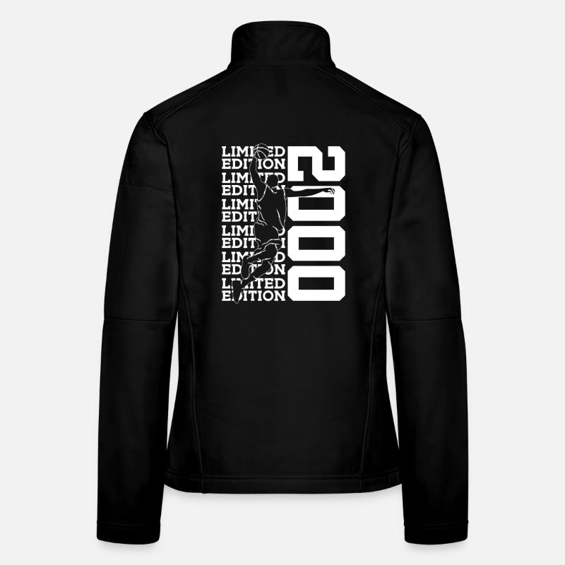 26E ANNIVERSAIRE DE BASKETBALL 2000 ÉDITION LIMITÉE Veste en tissu softshell Femme