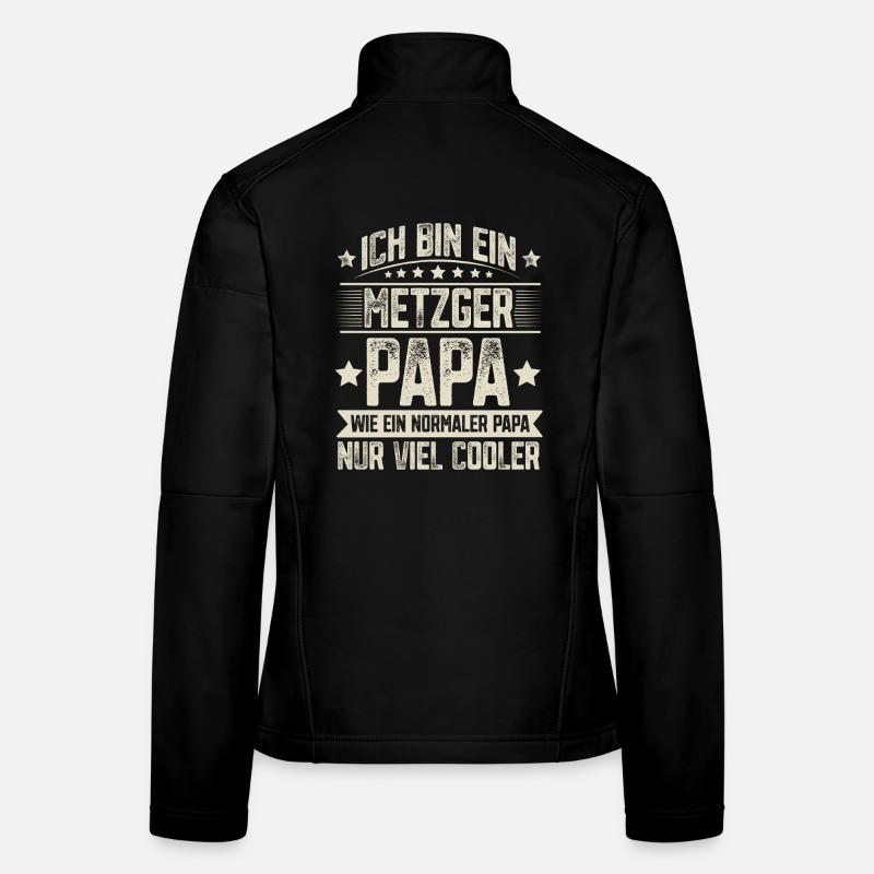 Metzger Papa Frauen Softshelljacke
