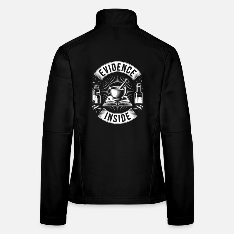 Evidence inside | Evidence-Based Pharmacy Women's Softshell Jacket
