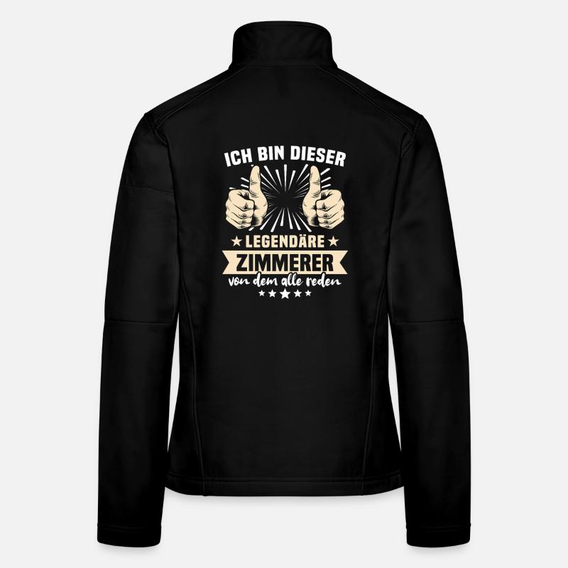 Carpenter sayings Women's Softshell Jacket