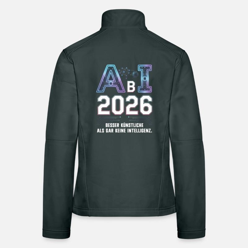 Abitur - Abi 2026 AI Artificial Intelligence Abi Women's Softshell Jacket