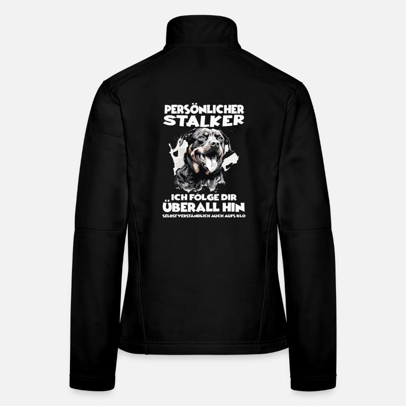 Hundehalter Geschenk Rottweiler Hundebesitzer  Frauen Softshelljacke