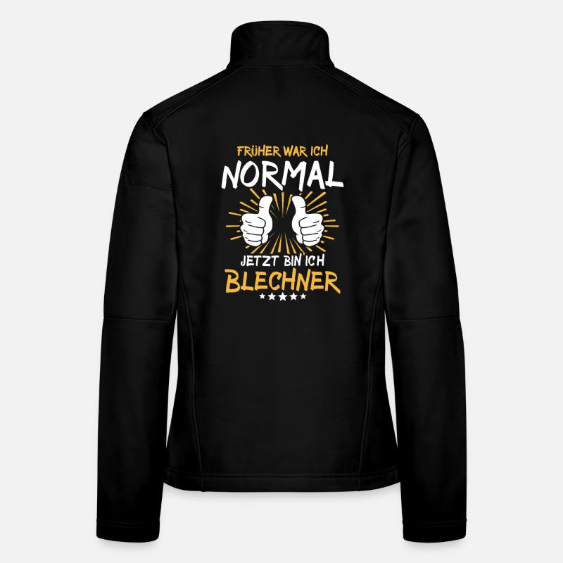 Blechner Spruch Frauen Softshelljacke