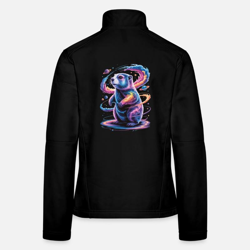 Cosmic Groundhog T-Shirt – Space Space Women's Softshell Jacket
