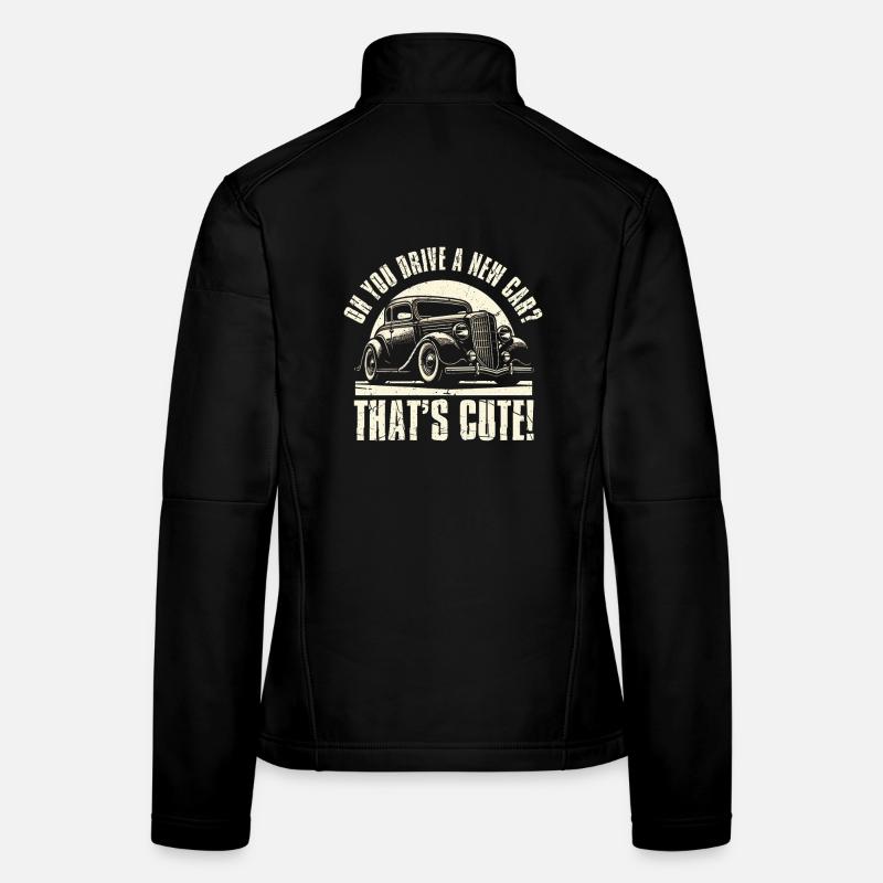 Oldtimer Sammler Frauen Softshelljacke