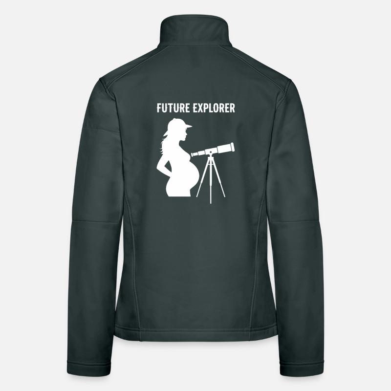Future Explorer - Espace de Nouvelle Génération Veste en tissu softshell Femme