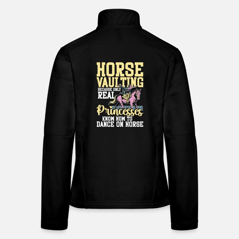Pferdevaulting-Ausrüstung Künstlerischer Reitsport Frauen Softshelljacke