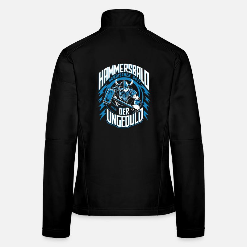 Hammersbald Nordischer Gott der Ungeduld Frauen Softshelljacke