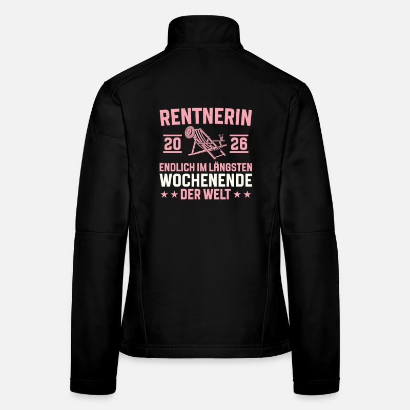 Retraite du plus long week-end 2026 Veste en tissu softshell Femme