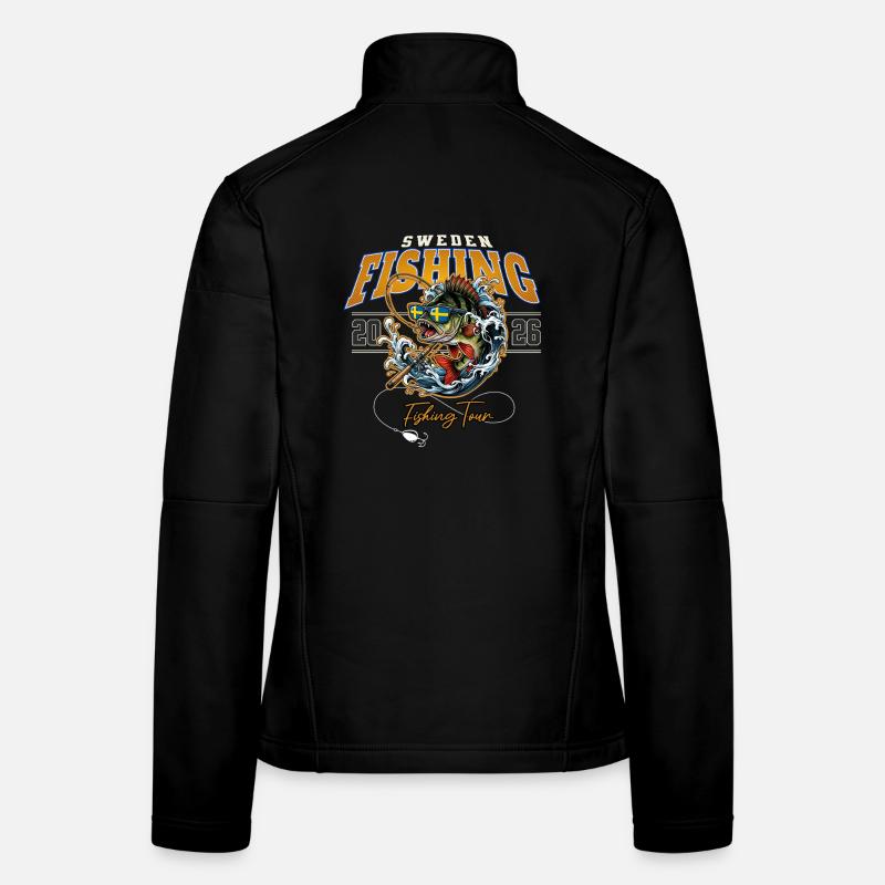 Schweden Angeltour 2026 Frauen Softshelljacke