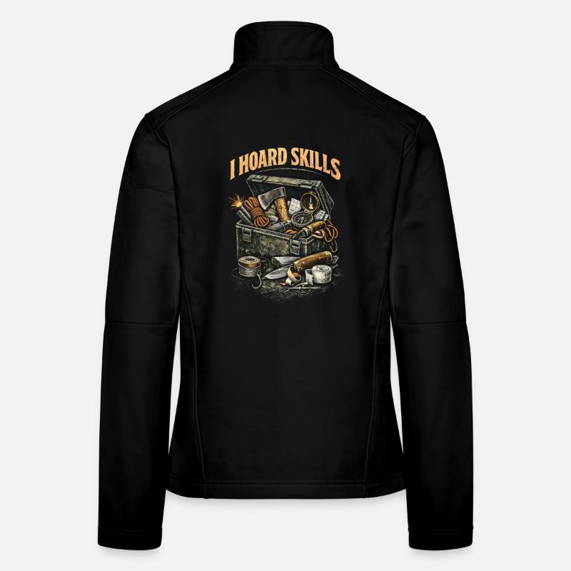 Prepper Überlebenskünstler Frauen Softshelljacke