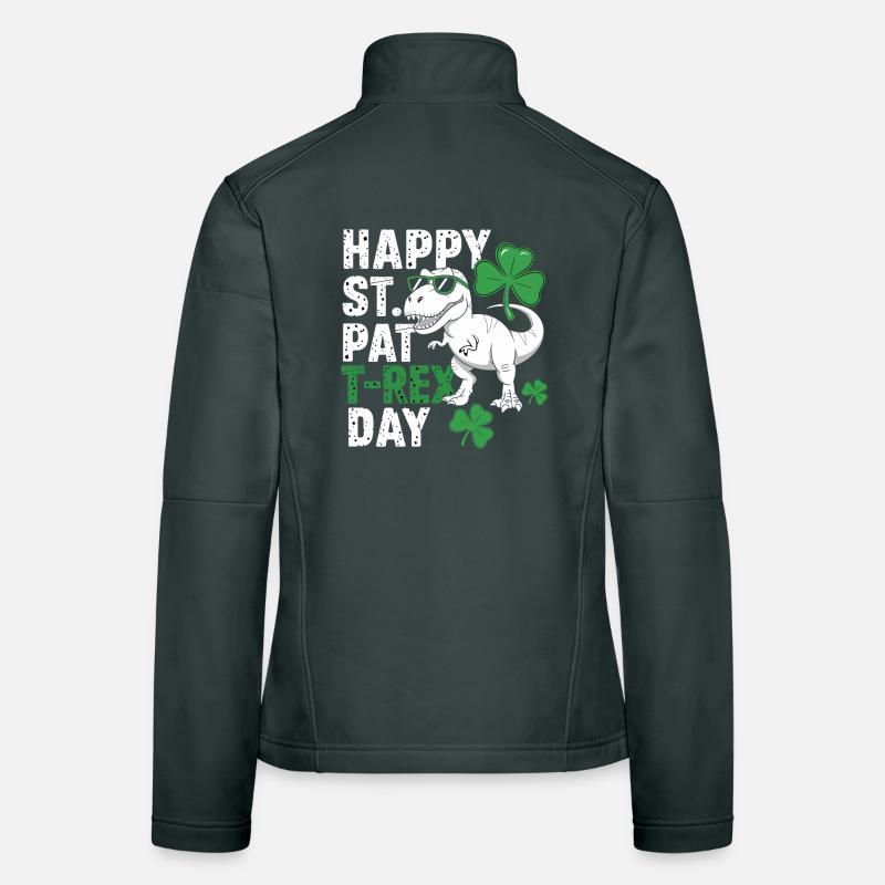 St Patrick's Rex Day Tee Women's Softshell Jacket