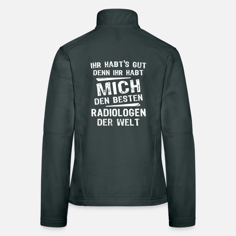 radiologist Women's Softshell Jacket