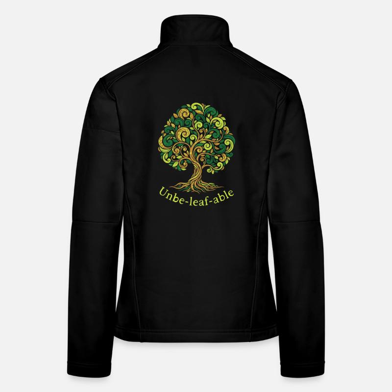 Tree pun amazing Women's Softshell Jacket