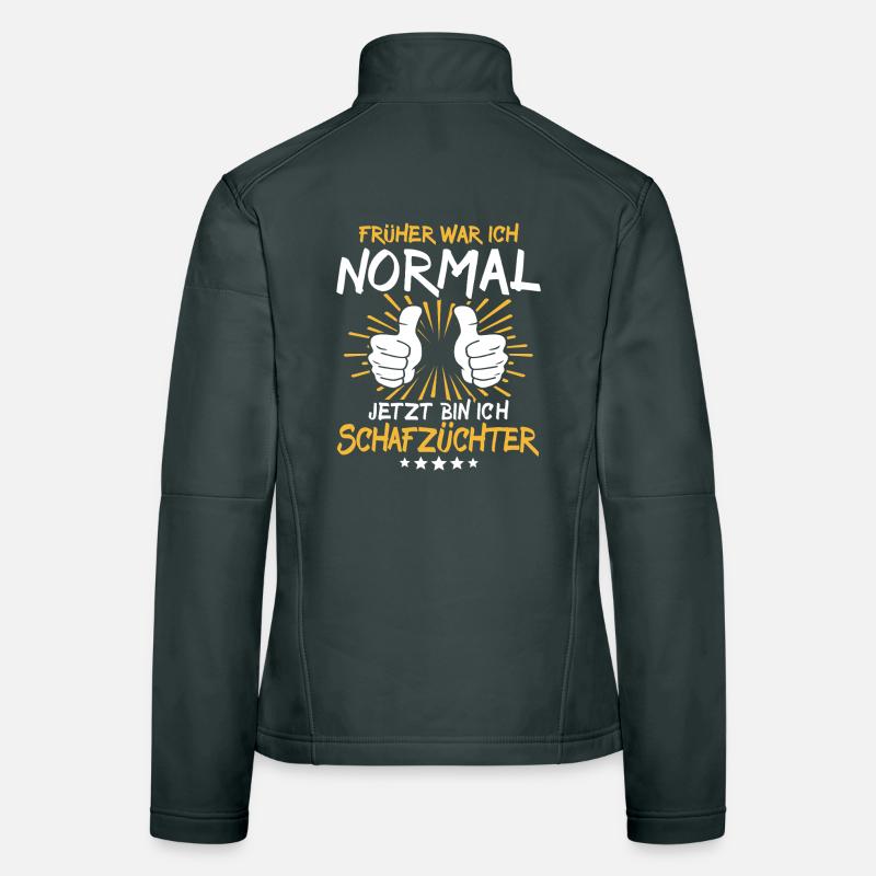 Sheep Breeder Saying Women's Softshell Jacket