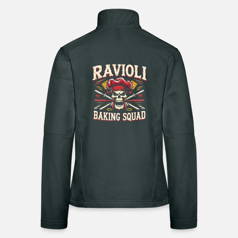 Ravioli Baking Squad Women's Softshell Jacket