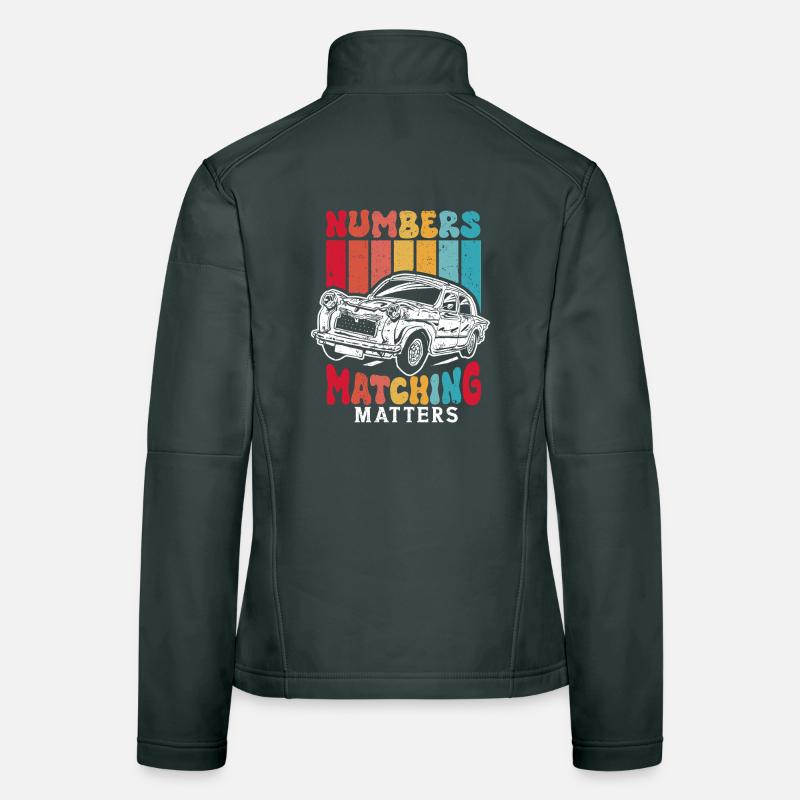 Auto Restauration Numbers Matching Matters Frauen Softshelljacke
