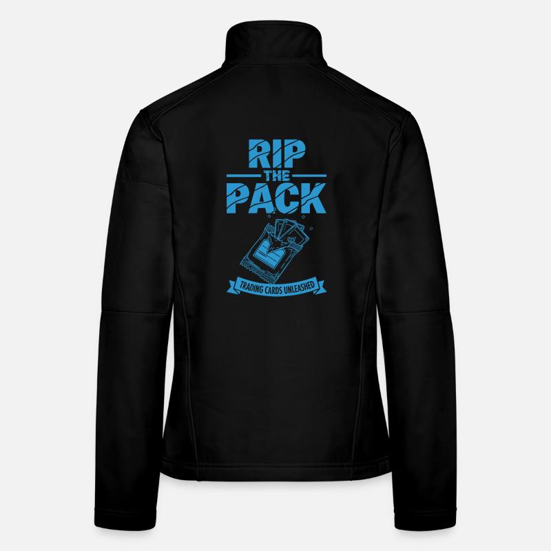 Rip The Pack Trading Cards Unleashed Booster Pack Frauen Softshelljacke