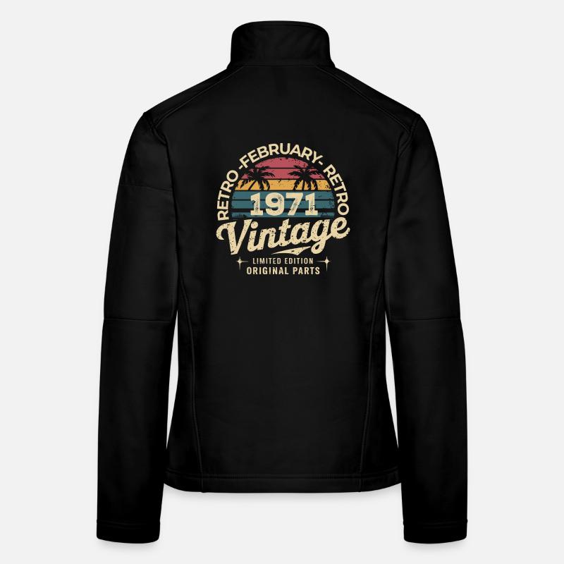 February 1971 | Awesome since February 1971 Women's Softshell Jacket