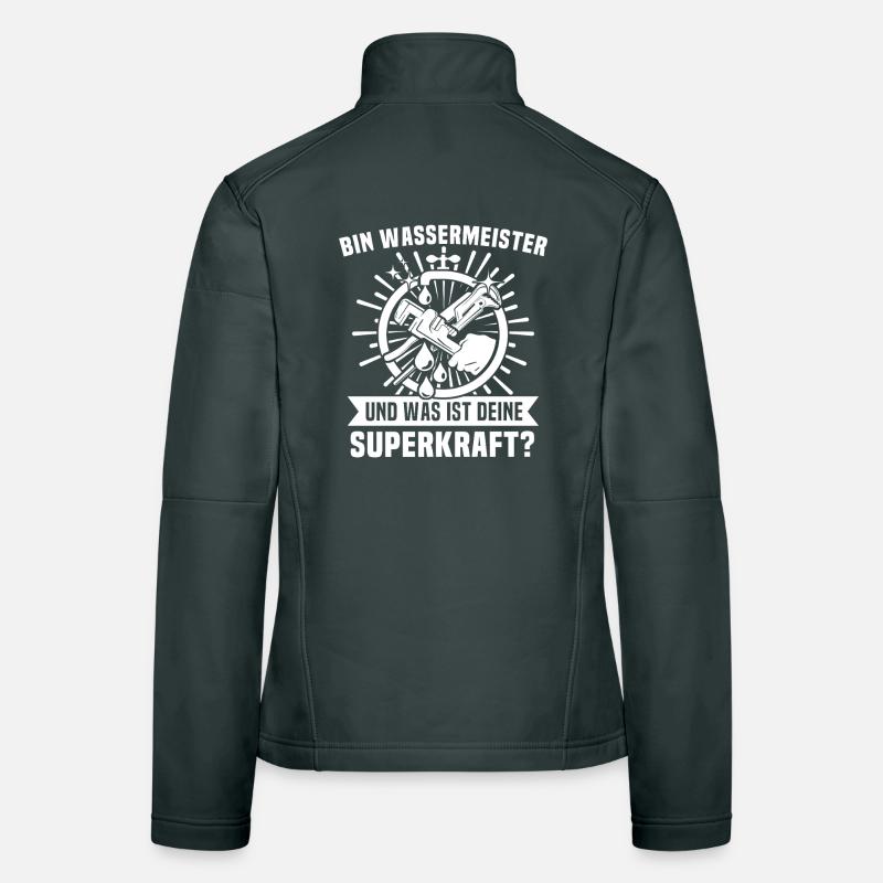 Water Master Water Supply Technician Women's Softshell Jacket