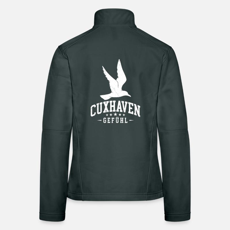 Cuxhaven CUXHAVEN FEELING Funny Women's Softshell Jacket