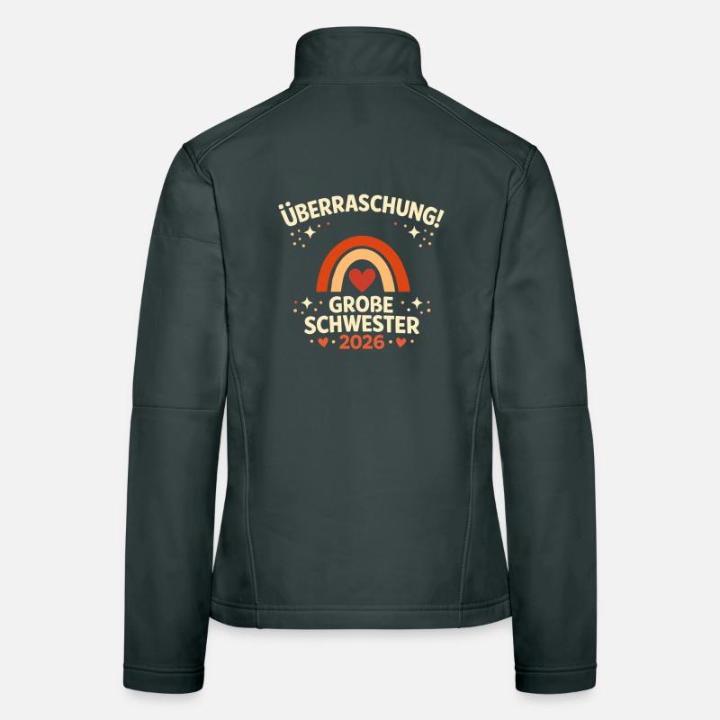 Überraschung! Große Schwester 2026 Frauen Softshelljacke