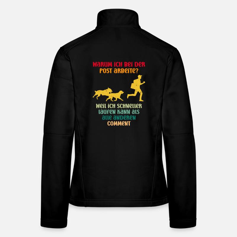 WHY DO I WORK AT THE POS? BECAUSE I Women's Softshell Jacket