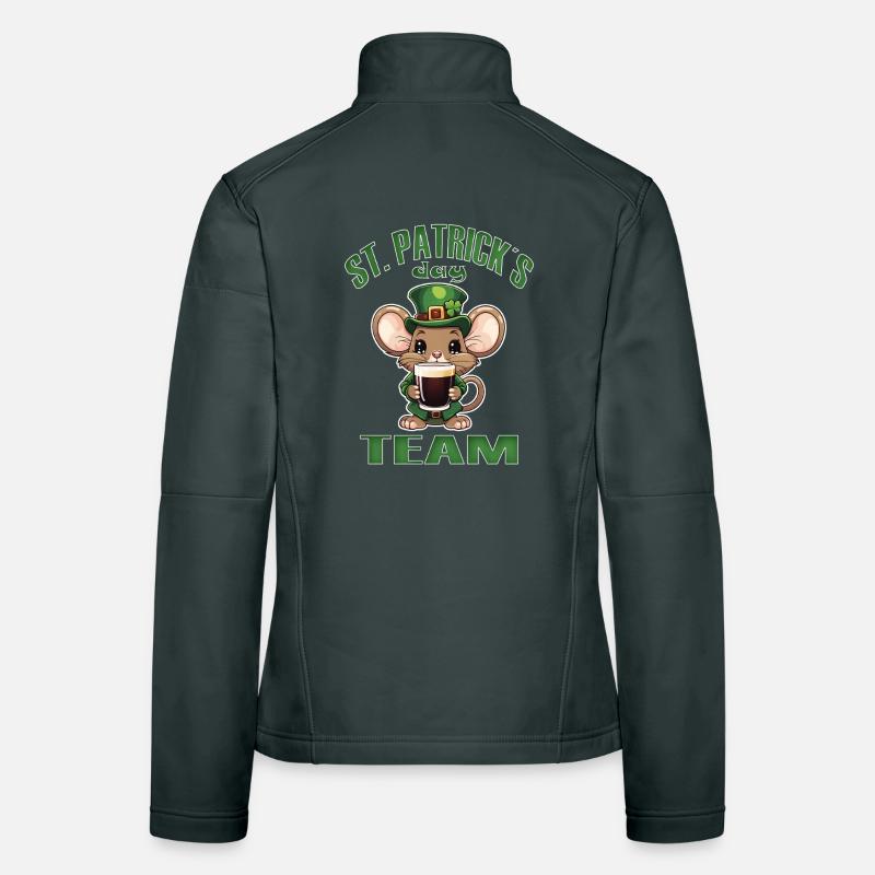 St. Patrick's Mouse Bier, Irische Partei Frauen Softshelljacke
