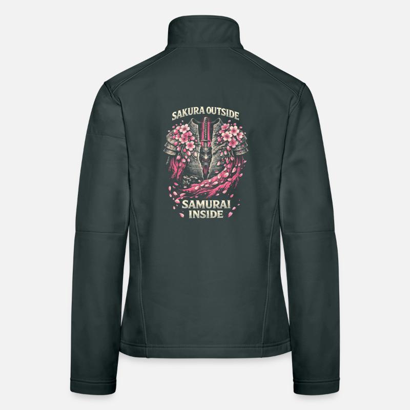 Cherry Blossom Sakura Cherry Blossom Women's Softshell Jacket
