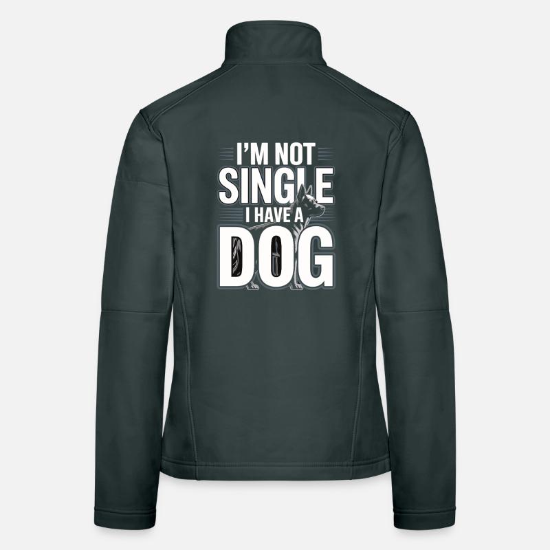 I'm Not Single – I Have a Dog Frauen Softshelljacke