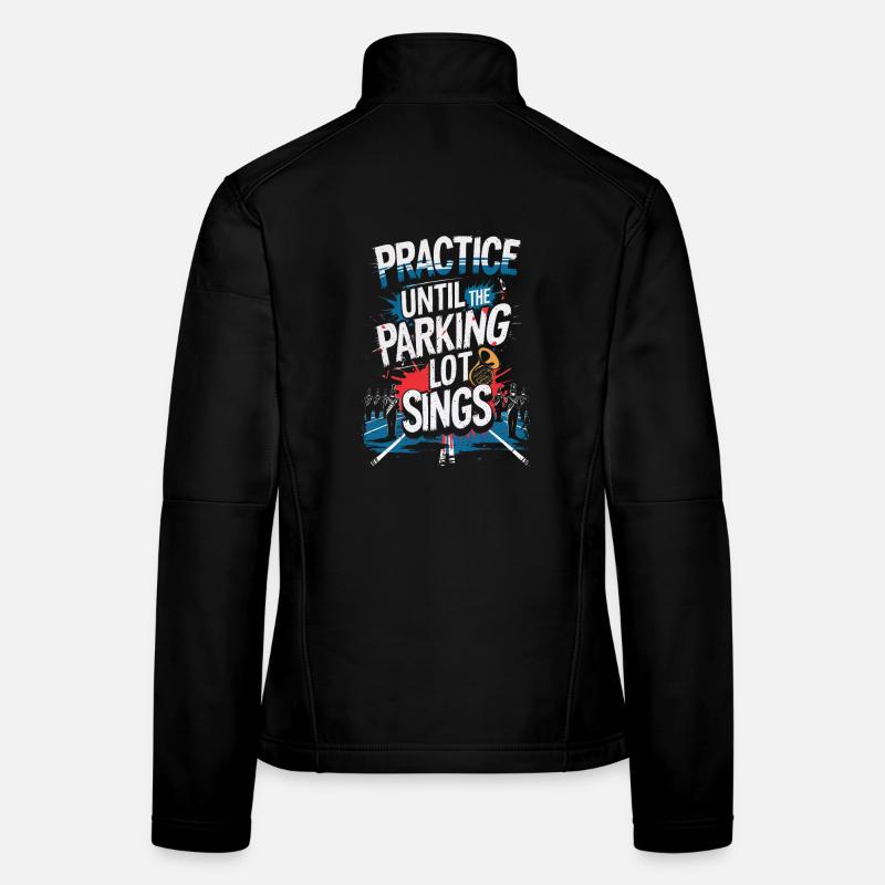 Fanfare Le parking chante Veste en tissu softshell Femme