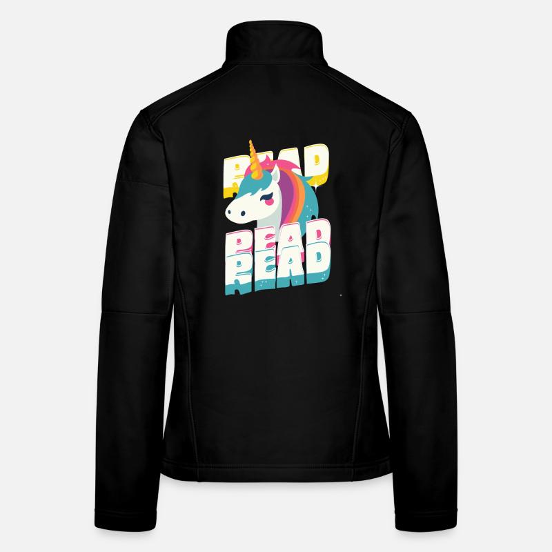 3x_Read - Unicorn Frauen Softshelljacke