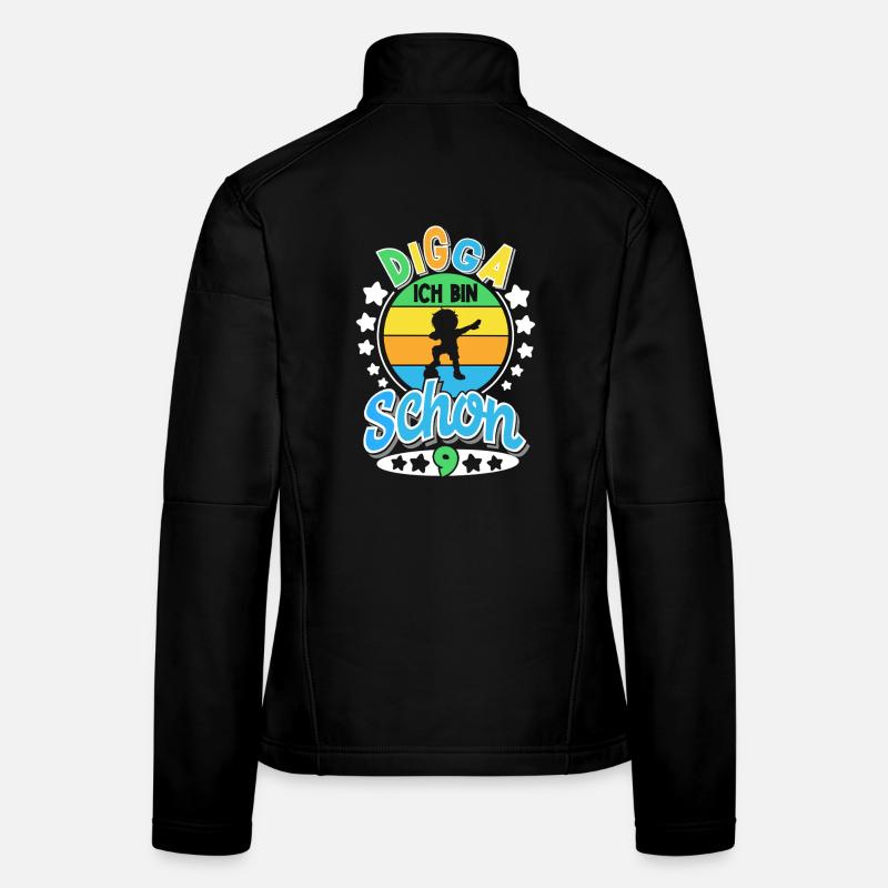 9. Geburtstag Fußball Frauen Softshelljacke