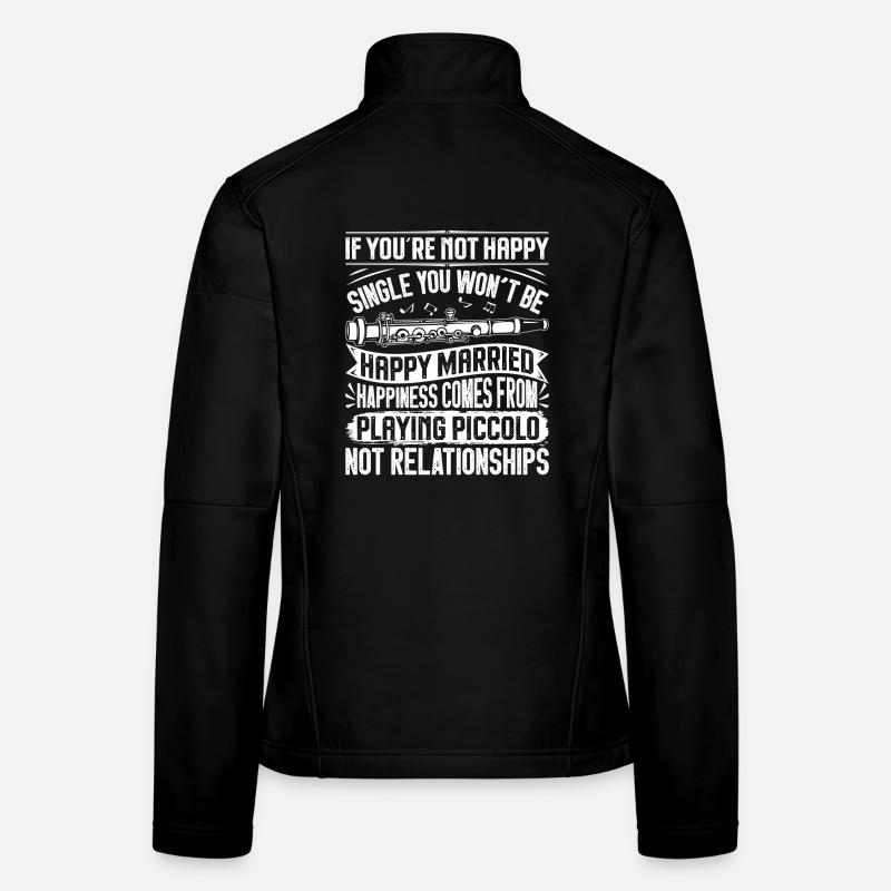Orchestre de marche d’instruments piccolo Veste en tissu softshell Femme