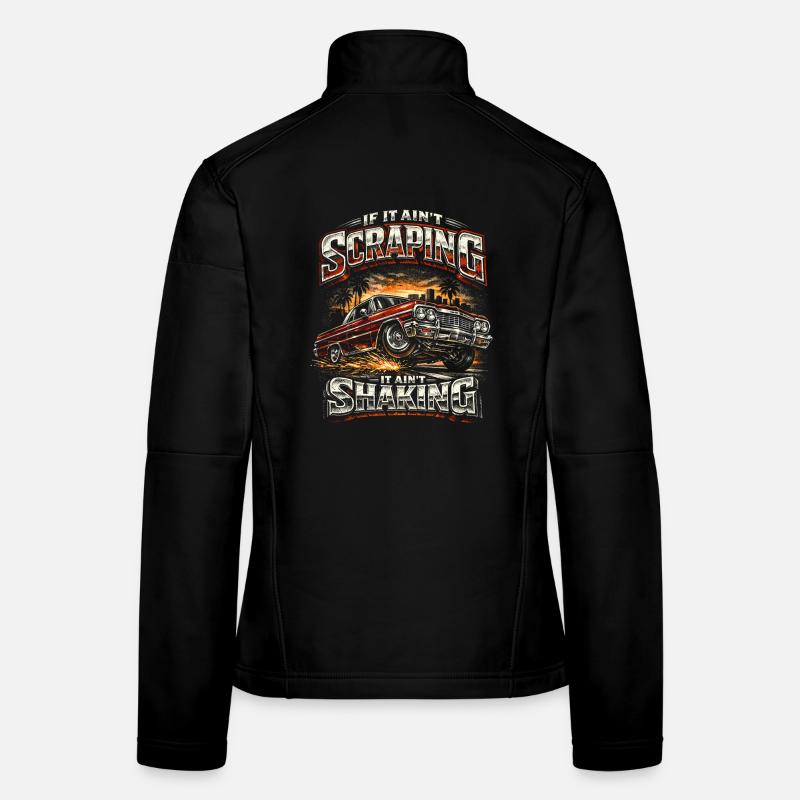 Lowrider Auto Si ça ne gratte pas, ça ne tremble pas Veste en tissu softshell Femme