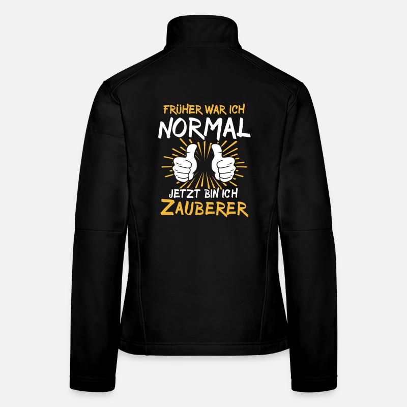 Zauberer Spruch Frauen Softshelljacke