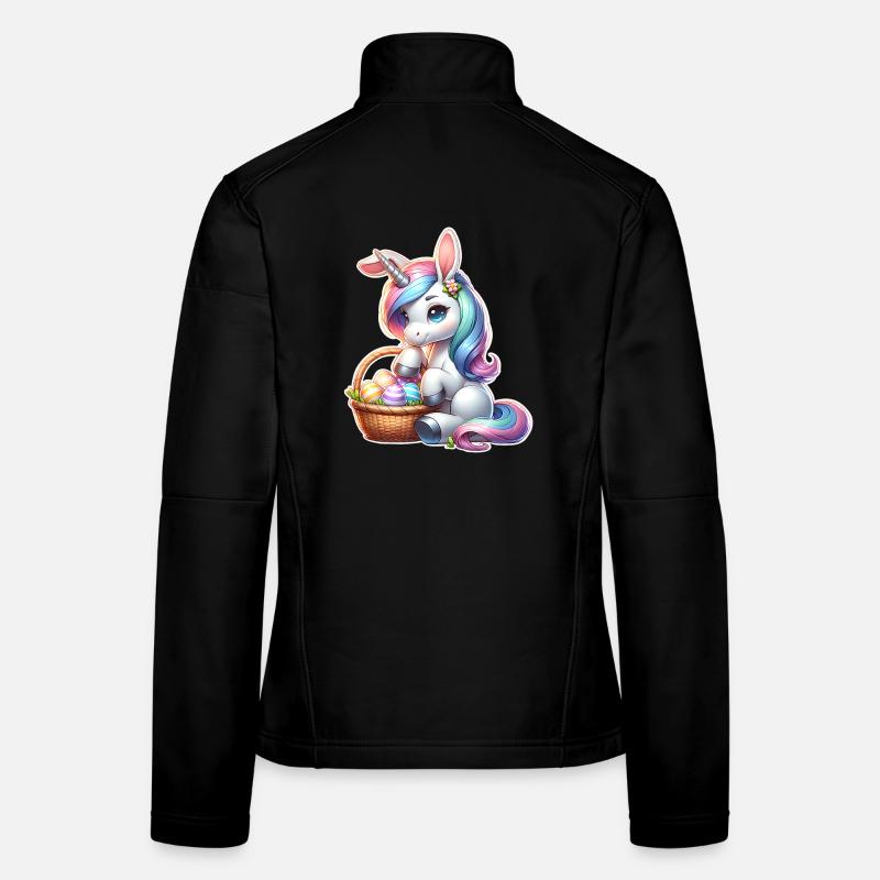 Einhorn Ostern Frauen Softshelljacke
