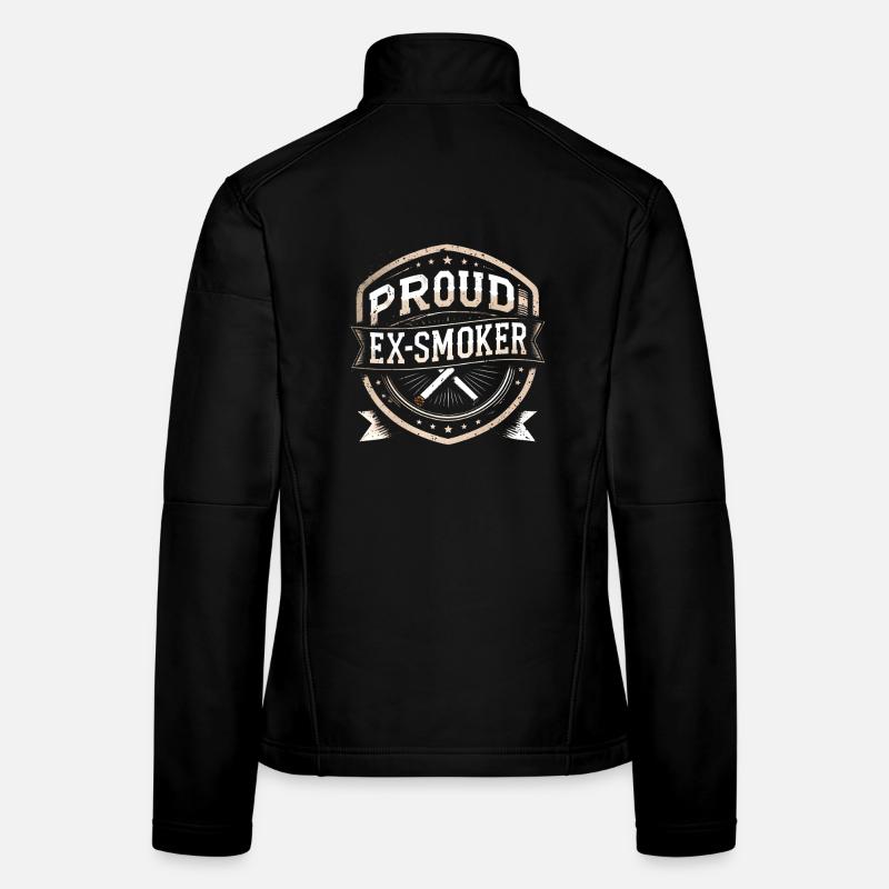 Nichtraucher Ex Raucher Proud Ex Smoker Frauen Softshelljacke