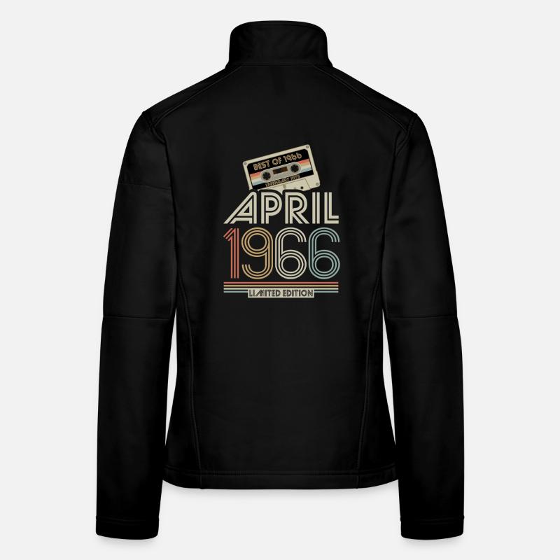 Meilleur d’avril 1966 Cassette | Édition limitée Veste en tissu softshell Femme