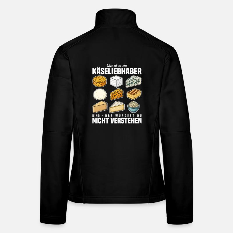 Käseliebhaber Frauen Softshelljacke