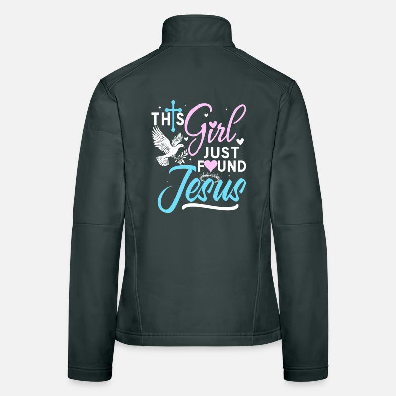Dieses Mädchen Hat Gerade Jesus-glauben Als Christ Frauen Softshelljacke