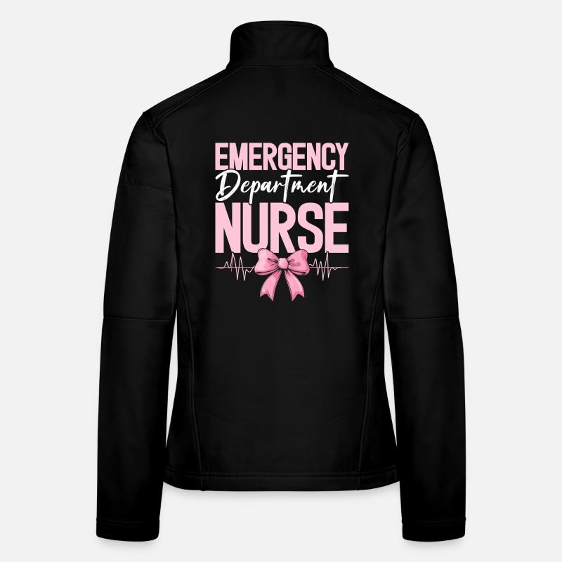 Notaufnahme-krankenschwester Gesundheitsarbeiter Frauen Softshelljacke